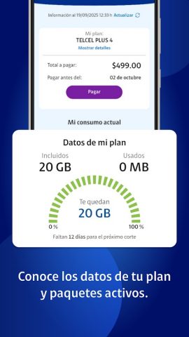 Mi Telcel для Android — скриншот 2