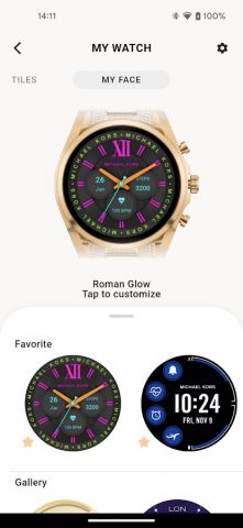 Michael Kors Access для Android — скриншот 2