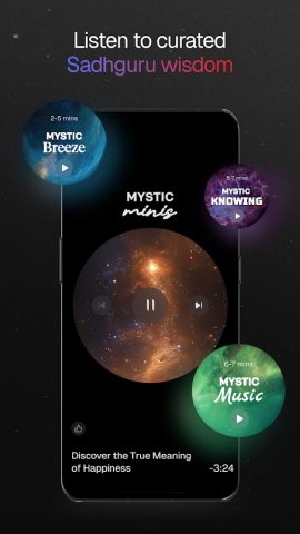 «Миракл ов Майнд» — Садхгуру для Android — скриншот 4