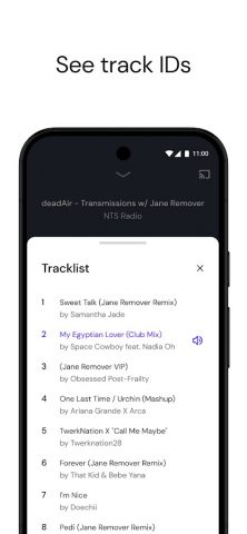 Mixcloud — Радио и DJ-миксы для Android — скриншот 5