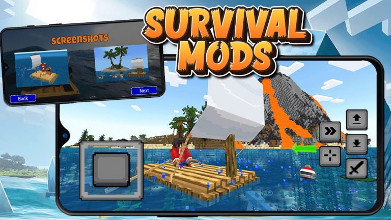 Мод Raft Survival Minecraft для Android — скриншот 3