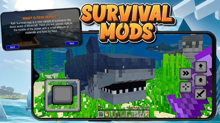Мод Raft Survival Minecraft для Android — скриншот 4