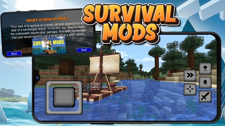 Мод Raft Survival Minecraft для Android — скриншот 5