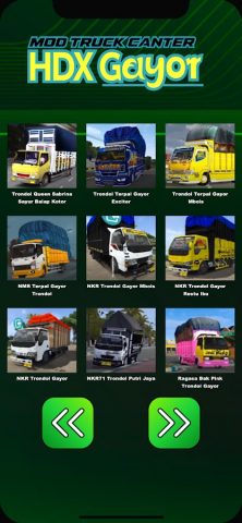 Mod Truck Canter HDX Gayor для Android — скриншот 4