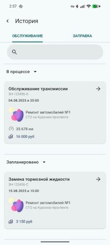 Мой Гараж для Android — скриншот 4
