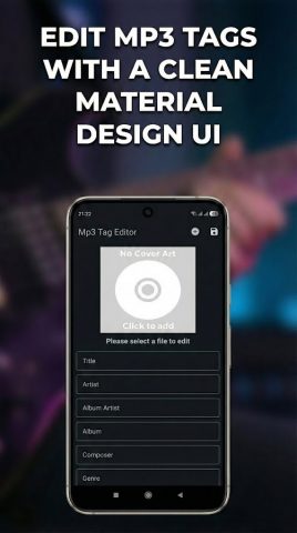 Mp3 Tag Editor для Android — скриншот 1