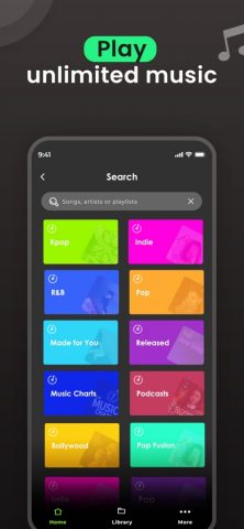 Music Player : Songs Streaming для iOS — скриншот 2