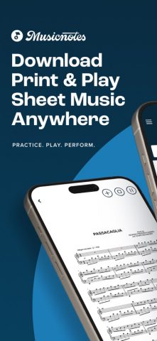 Musicnotes: Sheet Music Reader для iOS — скриншот 1