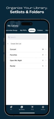 Musicnotes: Sheet Music Reader для iOS — скриншот 4