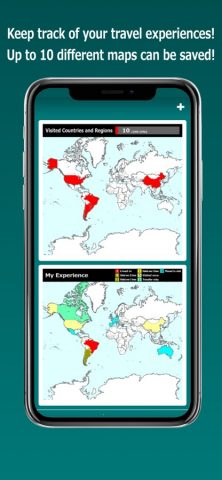 My Countries Map для iOS — скриншот 3