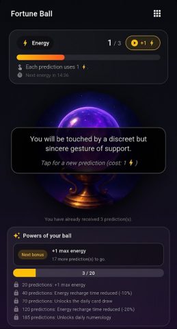 My Crystal Ball для Android — скриншот 2