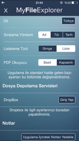 My File Explorer для iOS — скриншот 4