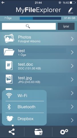 My File Explorer для iOS — скриншот 5