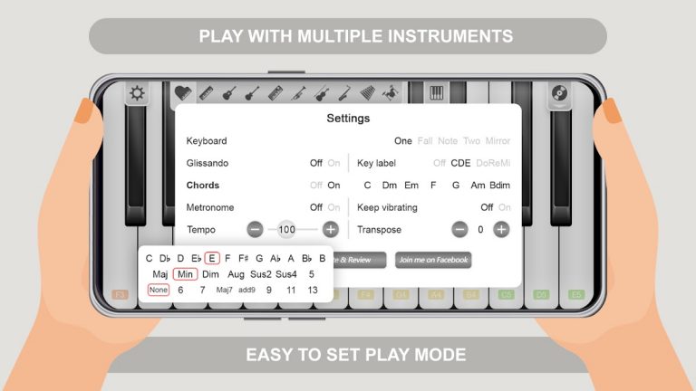 My Piano Phone для Android — скриншот 3