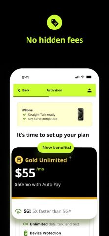 My Straight Talk: Mobile App для Android — скриншот 3