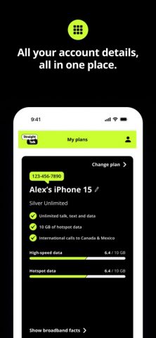 My Straight Talk: Mobile App для iOS — скриншот 3