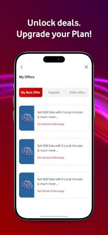My Vodafone (Qatar) для Android — скриншот 3