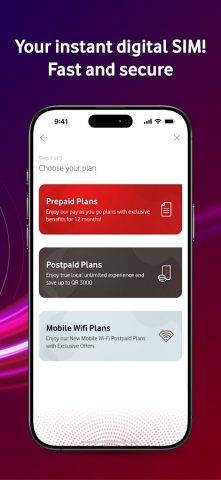 My Vodafone (Qatar) для Android — скриншот 4