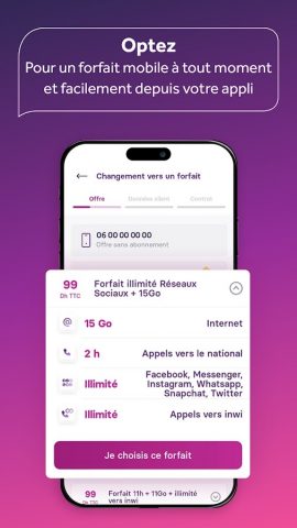 My inwi для Android — скриншот 2