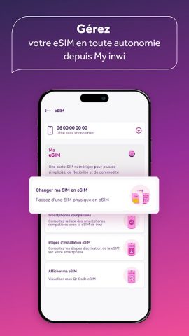 My inwi для Android — скриншот 3