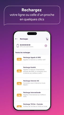 My inwi для Android — скриншот 4