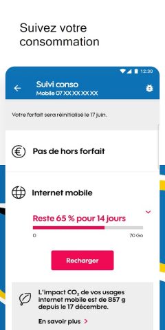 MySosh France для Android — скриншот 3