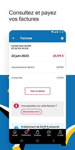 MySosh France для Android — скриншот 4