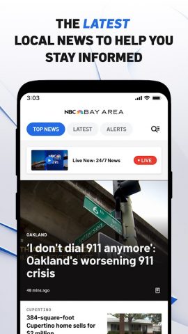 NBC Bay Area: News & Weather для Android — скриншот 3