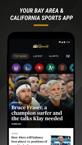 NBC Sports Bay Area & CA для Android — скриншот 2