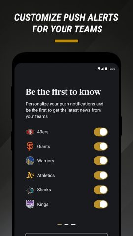 NBC Sports Bay Area & CA для Android — скриншот 5