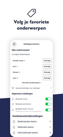 NU.nl для iOS — скриншот 4