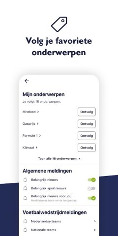 NU.nl — Nieuws, Sport & meer для Android — скриншот 4