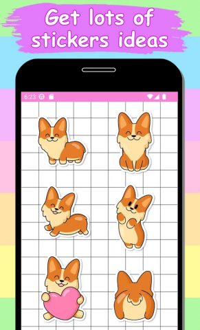 Наклейки своими руками для Android — скриншот 1