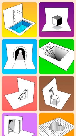 Научиться рисовать 3д рисунки для Android — скриншот 1