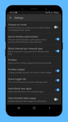 Net Blocker — Firewall per app для Android — скриншот 4