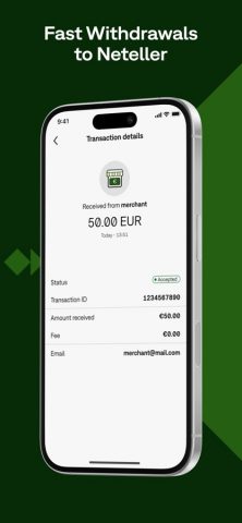 Neteller — Money Transfer для iOS — скриншот 2