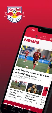 Red Bull New York для iOS — скриншот 1
