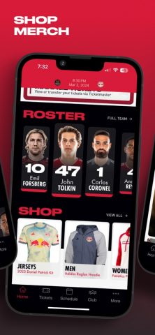 Red Bull New York для iOS — скриншот 3