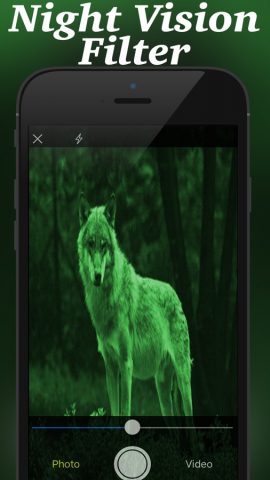 Night Vision Thermal Camera для iOS — скриншот 1