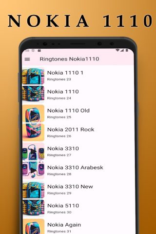 Nokia 1110 Рингтоны для Android — скриншот 1