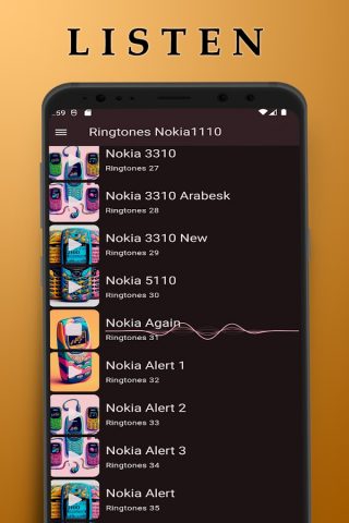 Nokia 1110 Рингтоны для Android — скриншот 2