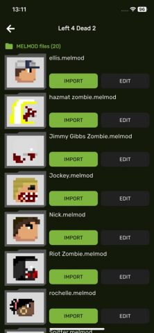 Nolem Playland Addons для iOS — скриншот 3