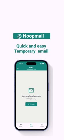 Noop Mail — Временная почта для iOS — скриншот 2