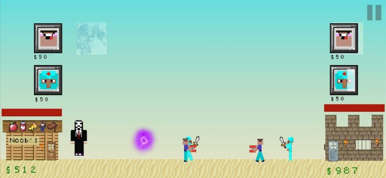 Нубик против Про против Читера для iOS — скриншот 1