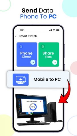 Обмен данными: Clone It для Android — скриншот 5
