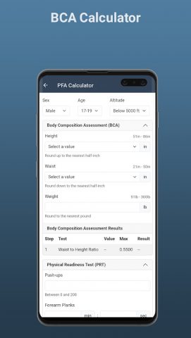 Official Navy PFA для Android — скриншот 3