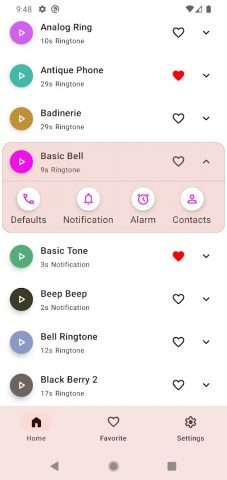 Old Phone Ringtones для Android — скриншот 3