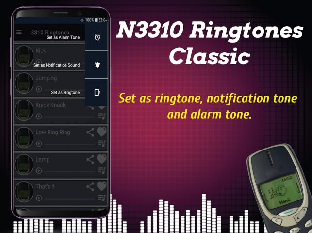 Old Ringtones for Nokia 3310 для Android — скриншот 2