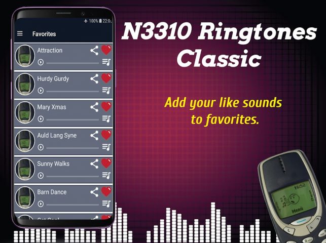 Old Ringtones for Nokia 3310 для Android — скриншот 3