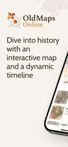 OldMapsOnline — History & Maps для iOS — скриншот 1